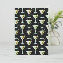 マルティーニカクテルパターン 招待状