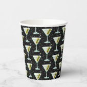 マルティーニカクテルパターン 紙コップ (左)