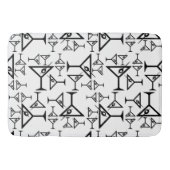 マルティーニカスタム背景色 バスマット (正面)