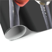 マルティーニガラスのカラフルなカクテル ラッピングペーパー (ロールコーナー)