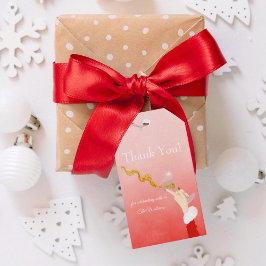 マルティーニガラススパイリングクリスマスグリッターパーティー ギフトタグ