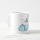 マルティーニガラス及びシェーカー コーヒーマグカップ (正面左)