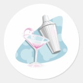 マルティーニガラス及びシェーカー ラウンドシール (正面)