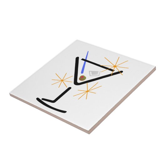 マルティーニガラス タイル (側面)