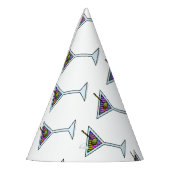 マルティーニガラス パーティーハット (左)