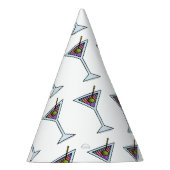 マルティーニガラス パーティーハット (右)