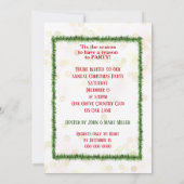 マルティーニグラスにキャンディーケーン 招待状 (裏面)