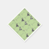 マルティーニグラススケッチ スタンダードカクテルナプキン (角)