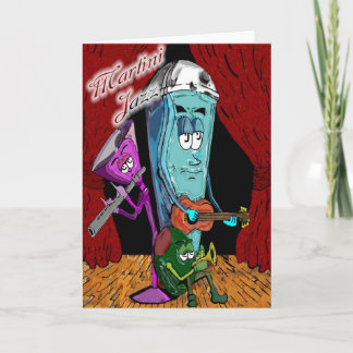 マルティーニジャズ挨拶状 カード