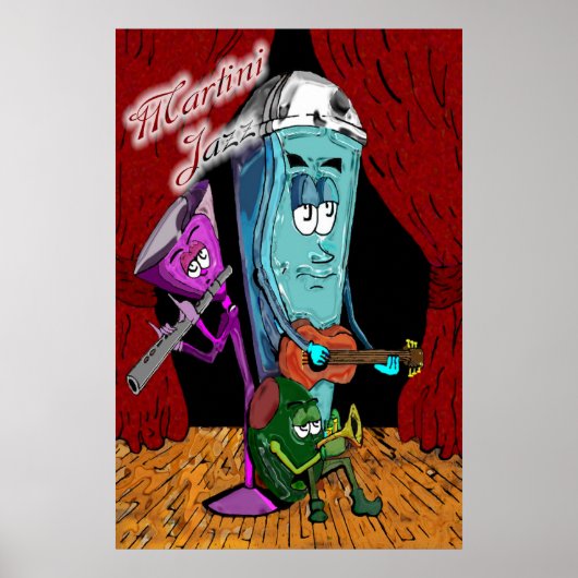 マルティーニジャズ ポスター (正面)