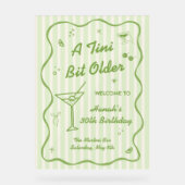 マルティーニテーマバースデーパーティー アクリルサイン (正面)