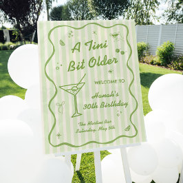 マルティーニテーマバースデーパーティー アクリルサイン