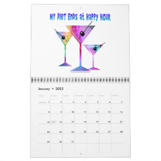 マルティーニディーバカクテルレシピカレンダー カレンダー