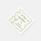 マルティーニバースデーパーティーテーマ スタンダードカクテルナプキン (角)