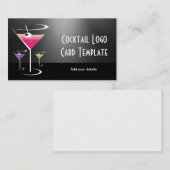 マルティーニバーテンダークラシーカクテル 名刺 (正面/裏面)