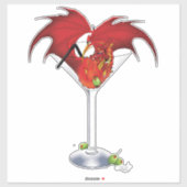 マルティーニファンタジーレッドドラゴン シール (シート)