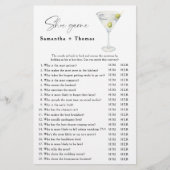 マルティーニブライダルシャワーシューゲーム (正面)