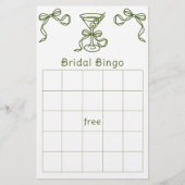 マルティーニブライダルシャワービンゴゲーム (正面)