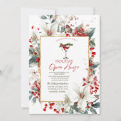 マルティーニホワイトポインセティアホリデーオープンハウス 招待状 (正面)