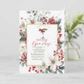 マルティーニホワイトポインセティアホリデーオープンハウス 招待状 (スタンド正面)