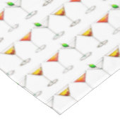 マルティーニマンハッタンコスモポリタンドリンクカクテル テーブルクロス (アングル)