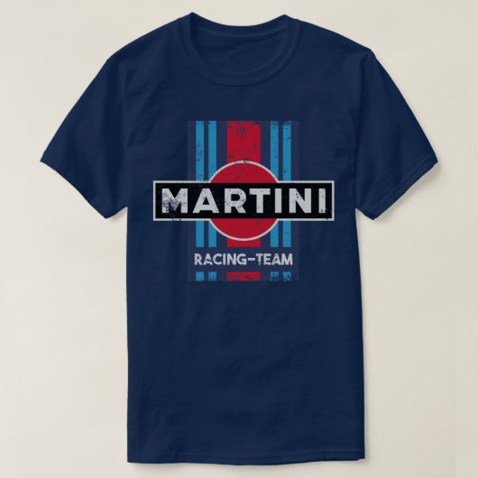 マルティーニレーシングチーム Tシャツ (デザイン正面)