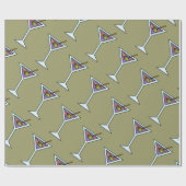 マルティーニ包装紙 ラッピングペーパー (フラット)