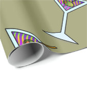 マルティーニ包装紙 ラッピングペーパー (ロールコーナー)