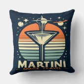 マルティーニ宇宙トラベルリフトオフロゴ クッション (裏面)