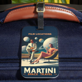 マルティーニ宇宙旅行ポスターの映画ロケ地 ラゲッジタグ