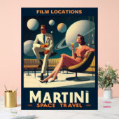 マルティーニ宇宙旅行ポスター撮影地 アクリルサイン (ウェディング)