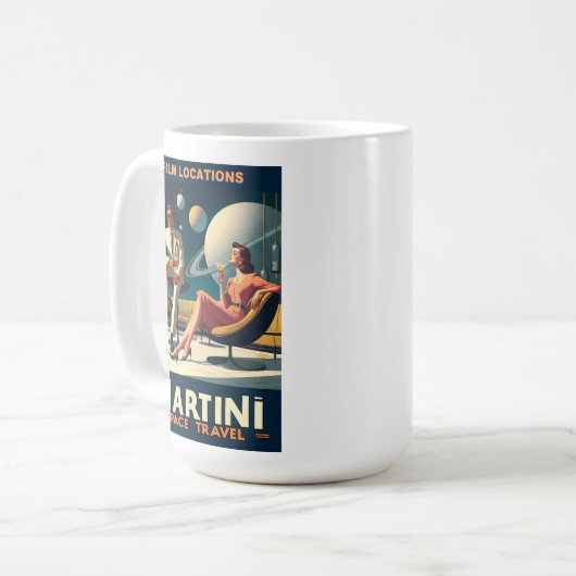 マルティーニ宇宙旅行ポスター撮影地 コーヒーマグカップ (正面左)