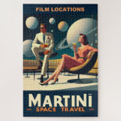 マルティーニ宇宙旅行ポスター撮影地 ジグソーパズル (縦)