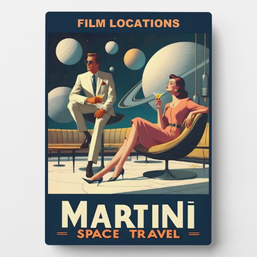 マルティーニ宇宙旅行ポスター撮影地 フォトプラーク (正面)