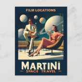 マルティーニ宇宙旅行ポスター撮影地 ポストカード (正面)