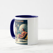 マルティーニ宇宙旅行ポスター撮影地 マグカップ (正面左)