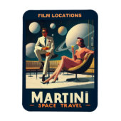 マルティーニ宇宙旅行ポスター撮影地 マグネット (縦)