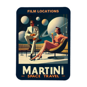 マルティーニ宇宙旅行ポスター撮影地 マグネット