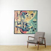 マルティーニ宇宙旅行ポスター飛行機搭乗員 タペストリー (インサイチュ(横))