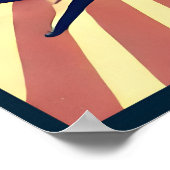 マルティーニ宇宙旅行ポスター飛行機搭乗員 ポスター (角)