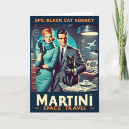 マルティーニ宇宙旅行ポスター SP5 ブラックキャットエージェンシー カード