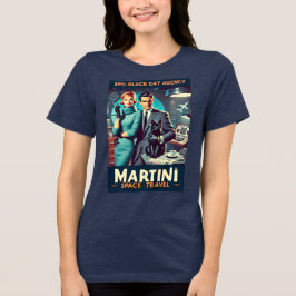 マルティーニ宇宙旅行ポスター SP5 ブラックキャットエージェンシー トライブレンドTシャツ