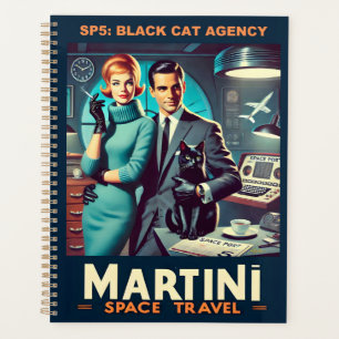 マルティーニ宇宙旅行ポスター SP5 ブラックキャットエージェンシー プランナー手帳
