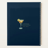 マルティーニ宇宙旅行ポスターNew, New York プランナー手帳 (裏面)