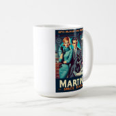 マルティーニ宇宙旅行ポスターSP5：ブラックキャットエージェンシー コーヒーマグカップ (正面右)