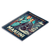 マルティーニ宇宙旅行ポスターSP5：ブラックキャットエージェンシー ノートブック (左側)