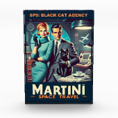 マルティーニ宇宙旅行ポスターSP5：ブラックキャットエージェンシー フォトブロック (正面)