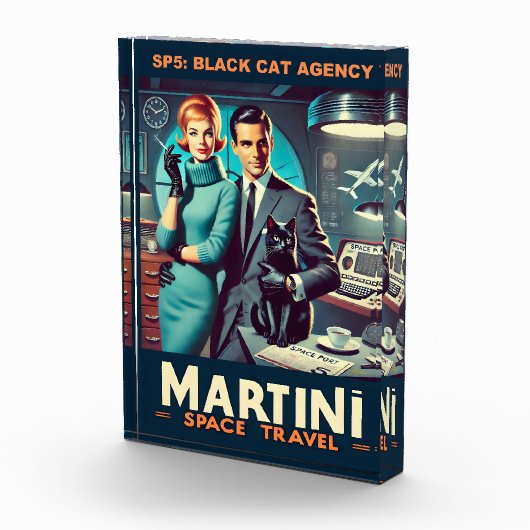 マルティーニ宇宙旅行ポスターSP5：ブラックキャットエージェンシー フォトブロック (右)