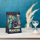 マルティーニ宇宙旅行ポスターSP5：ブラックキャットエージェンシー フォトプラーク (側面)