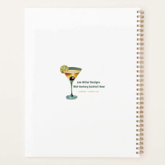 マルティーニ宇宙旅行ポスターSP5：ブラックキャットエージェンシー プランナー手帳 (裏面)